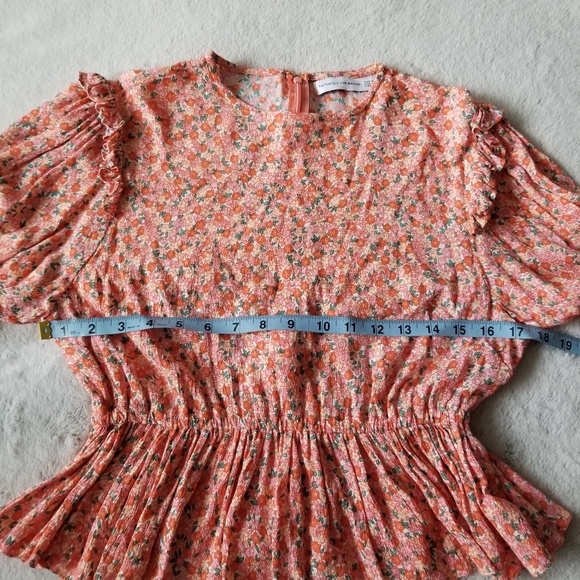 DONATED - FAITHFULL THE BRAND Peplum Top - Mathiola Floral - Picture 9 of 10